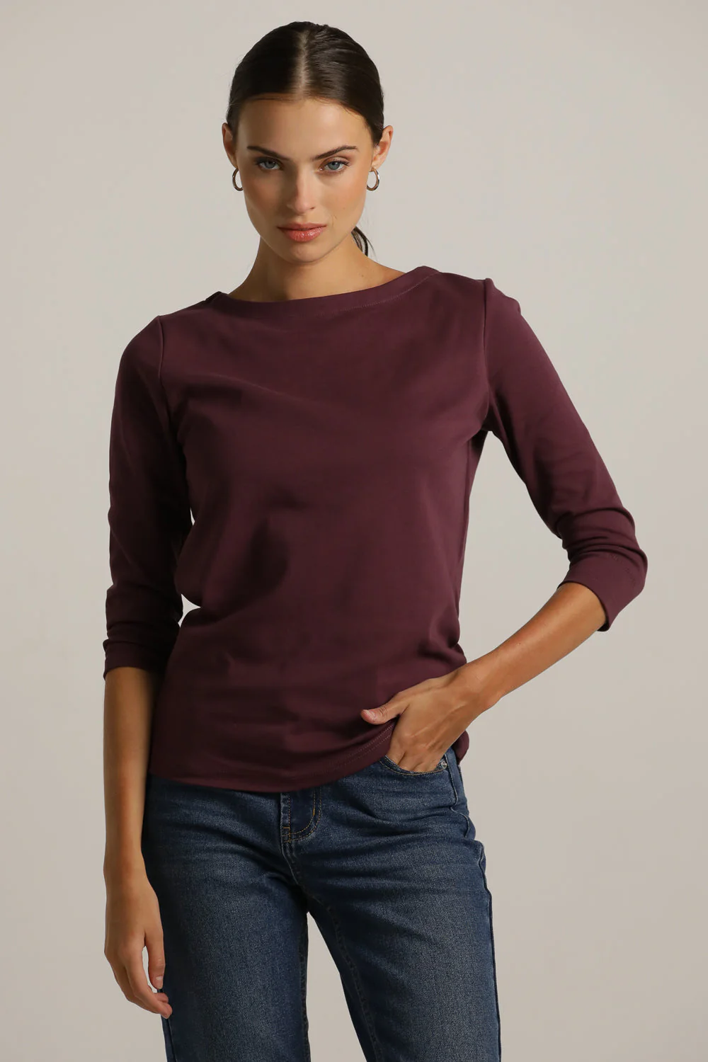 Three Quarter Sleeve T Shirt - Image 12