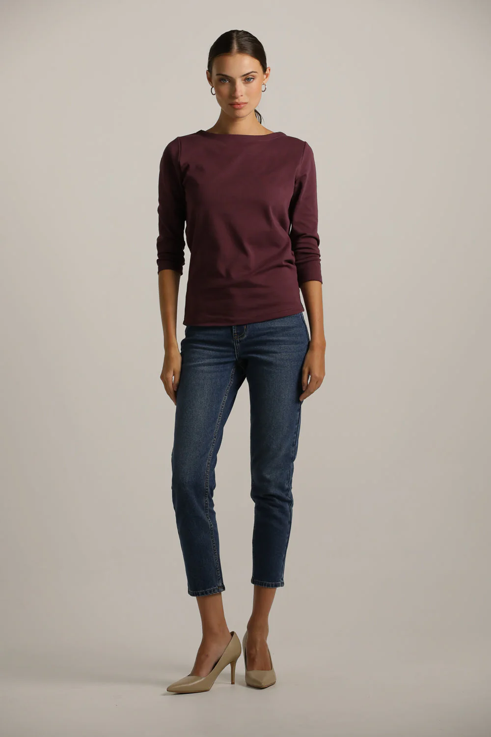 Three Quarter Sleeve T Shirt - Image 13