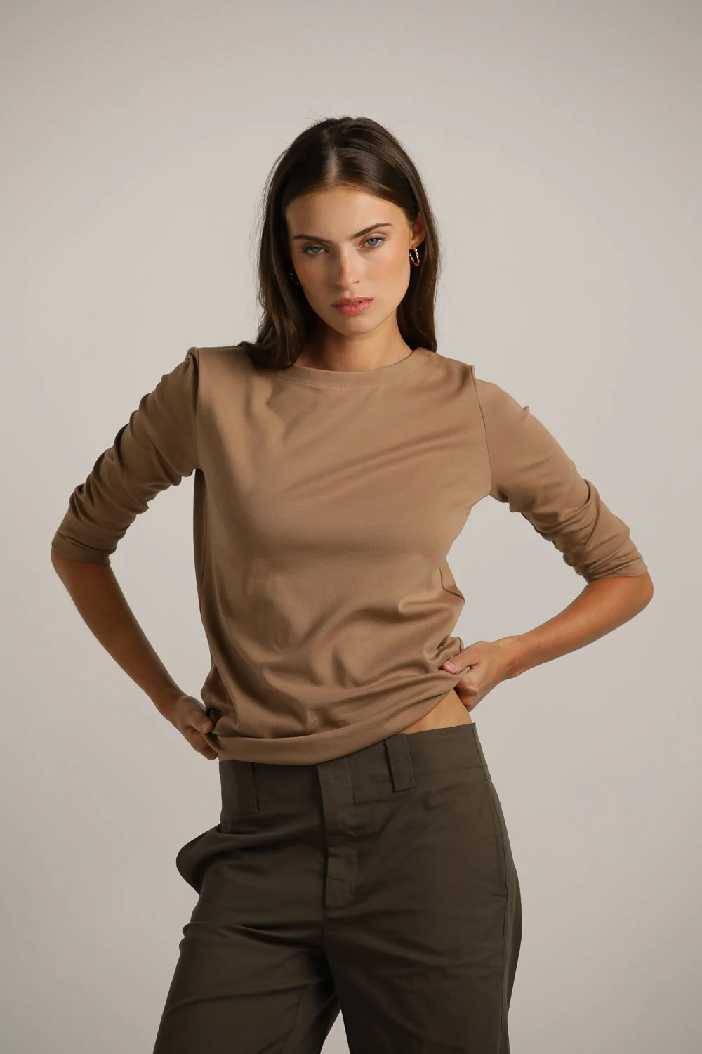 Three Quarter Sleeve T Shirt - Image 22