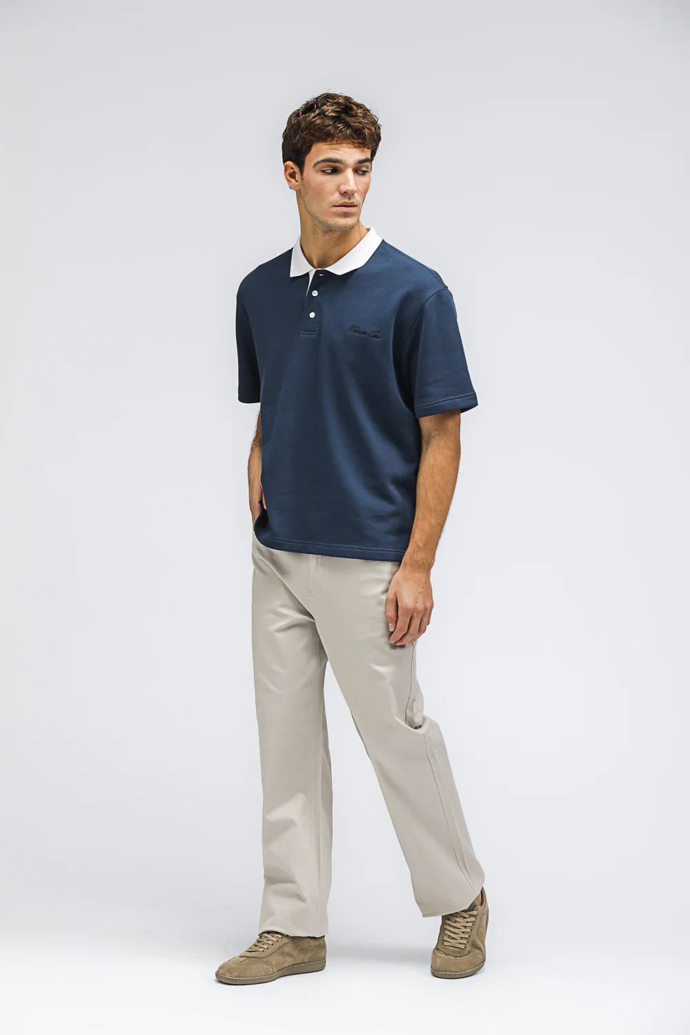 Straight Fit Trousers