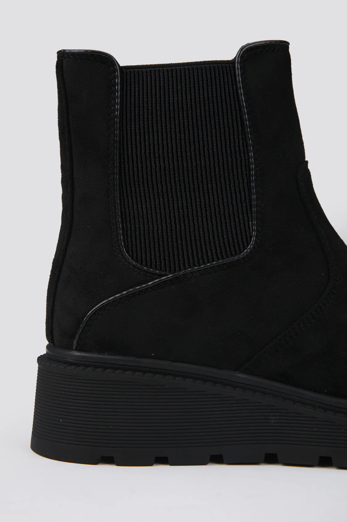 Faux Suede Ankle Boots - Image 3
