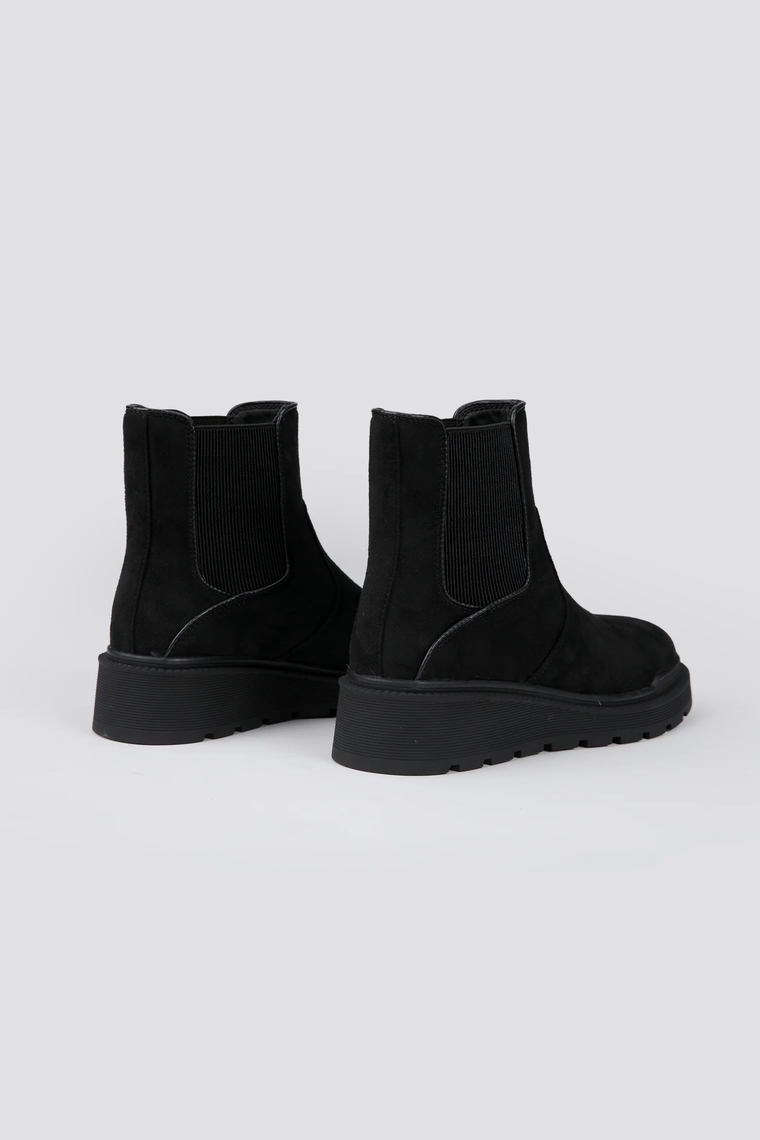 Faux Suede Ankle Boots - Image 4