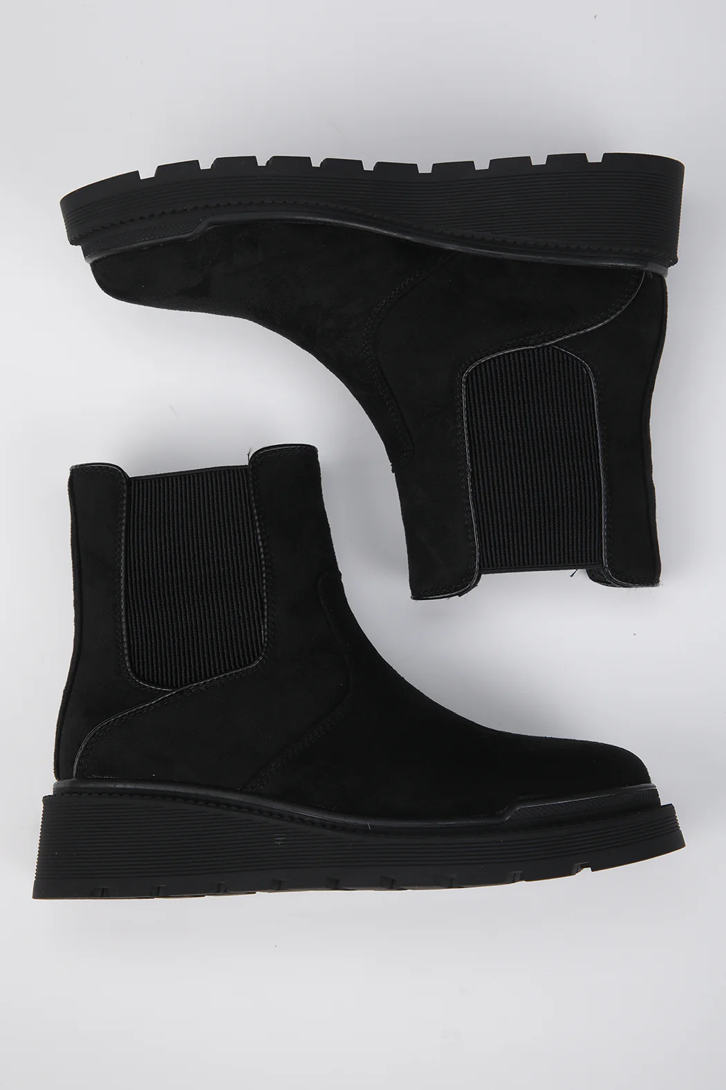 Faux Suede Ankle Boots - Image 5