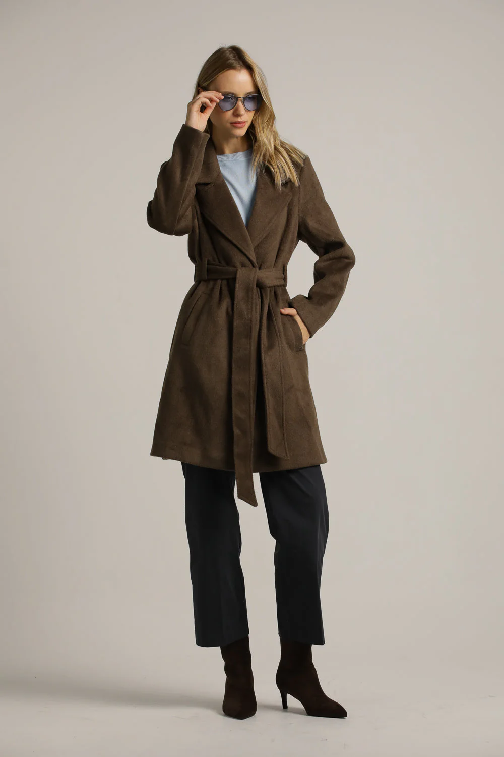 Belted Coat - Image 2