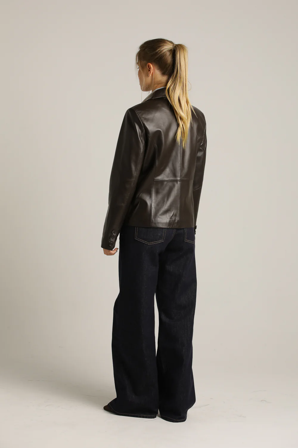 Leather Blazer - Image 5