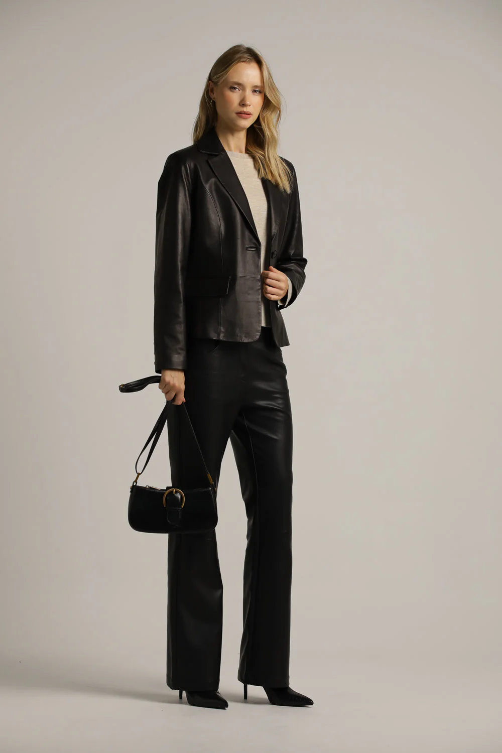 Leather Blazer - Image 8
