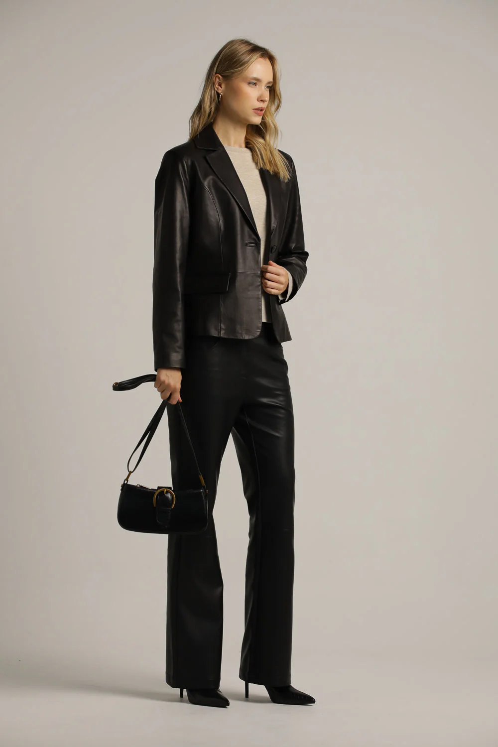 Leather Blazer - Image 9
