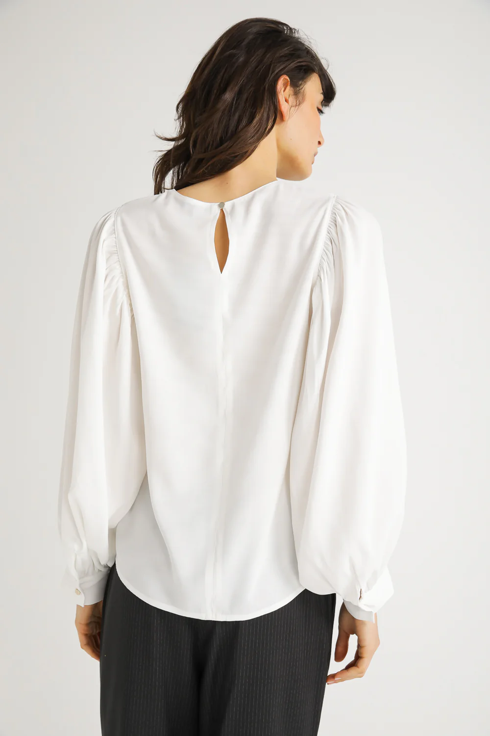 Blouse with Volume Sleeves - Image 14