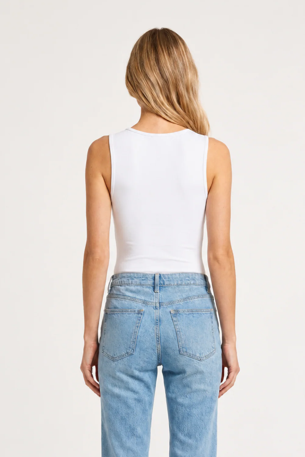 Boat Neck Bodysuit With Inner Shelf - Image 2