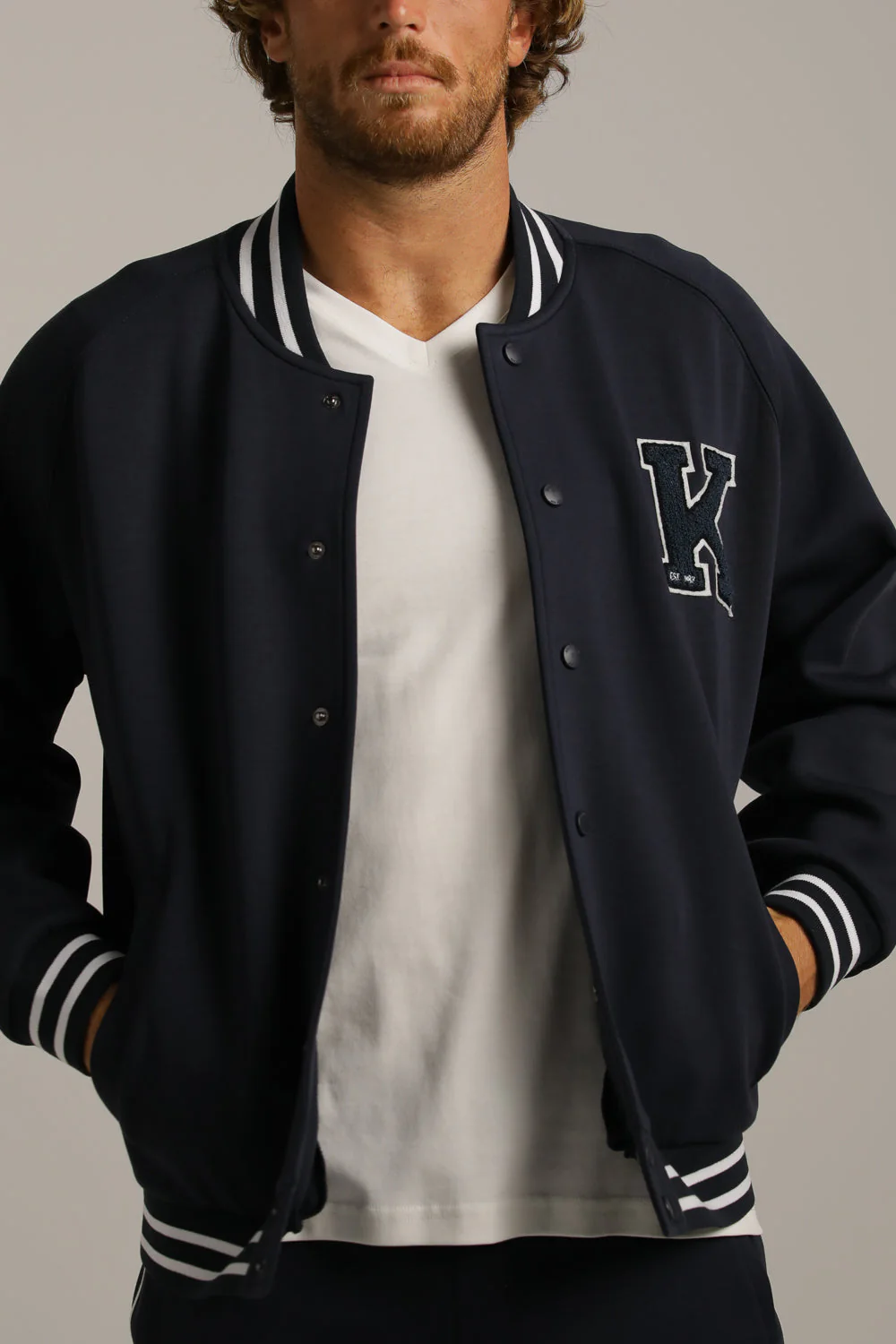 Bomber Interlock Jacket - Image 11