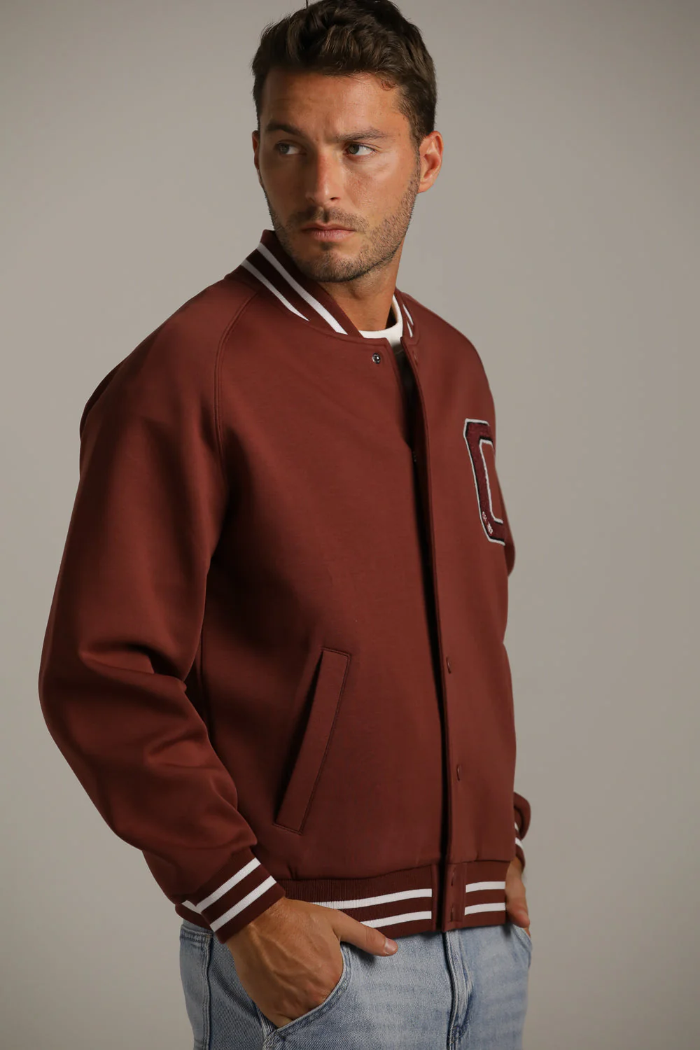 Bomber Interlock Jacket - Image 7