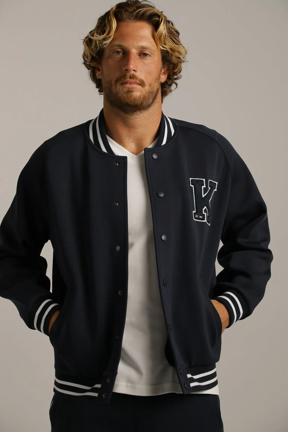 Bomber Interlock Jacket - Image 9