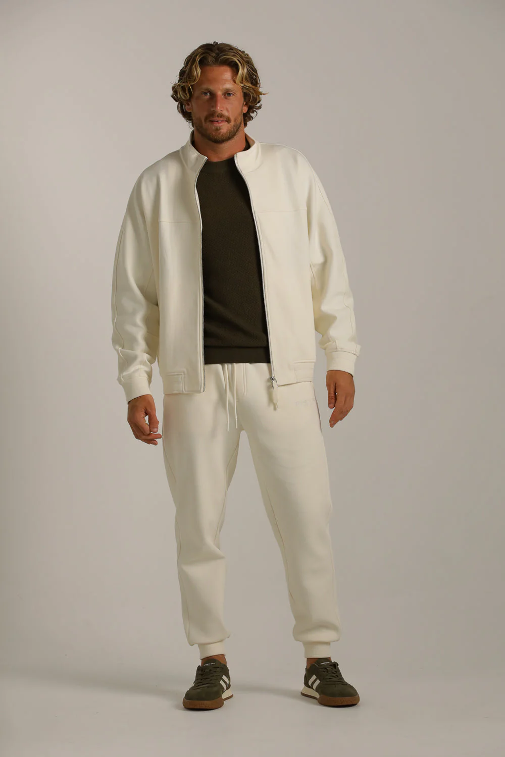 pique Zipped Jacket - Image 8