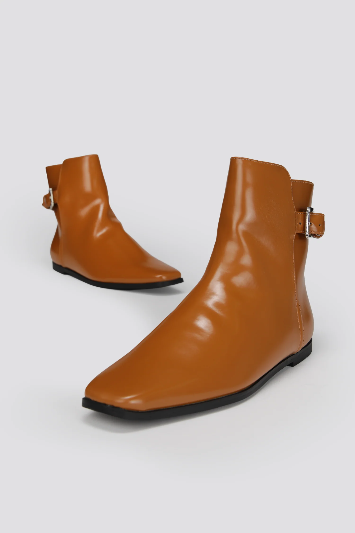 Buckle Ankle Boots - Image 5