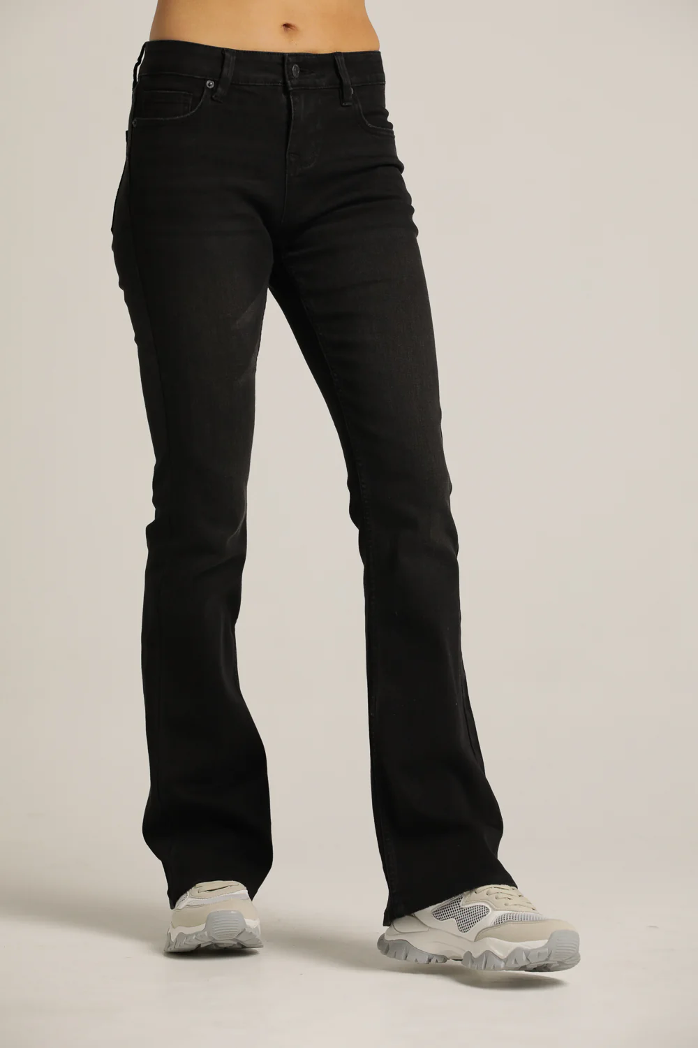 Flared Slim Bootcut Jeans - Image 2