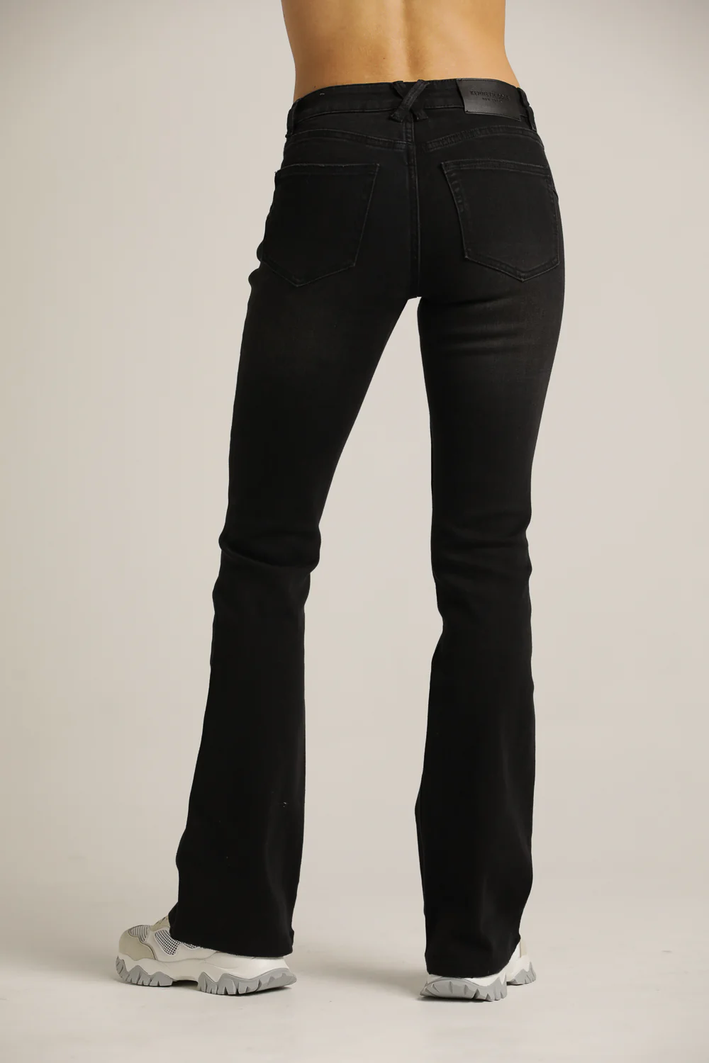 Flared Slim Bootcut Jeans - Image 3