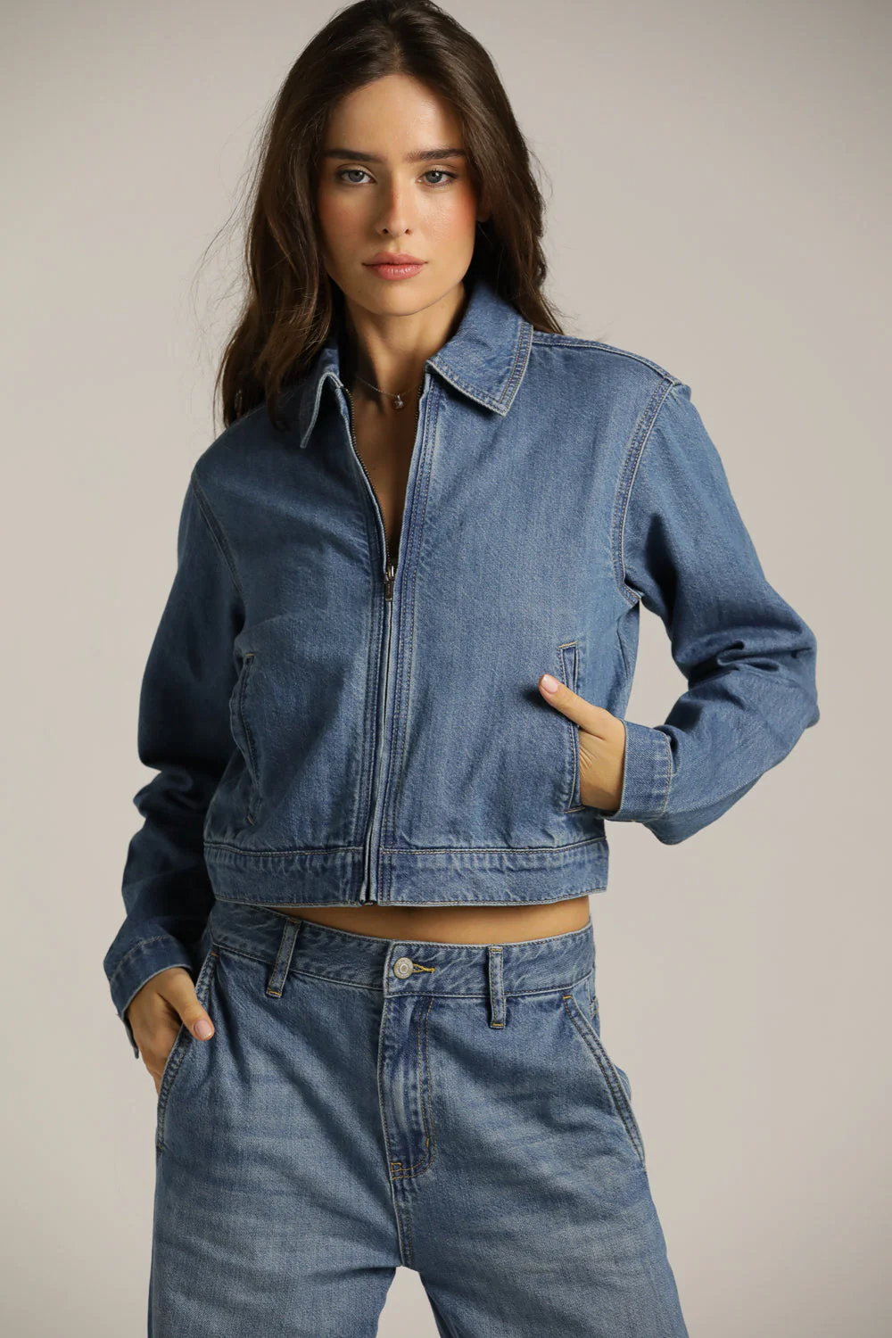 Boxy Denim Jacket