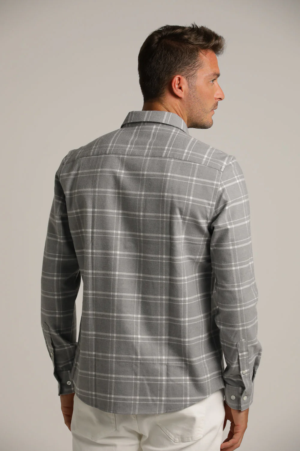 Checked Button Up Shirt - Image 13