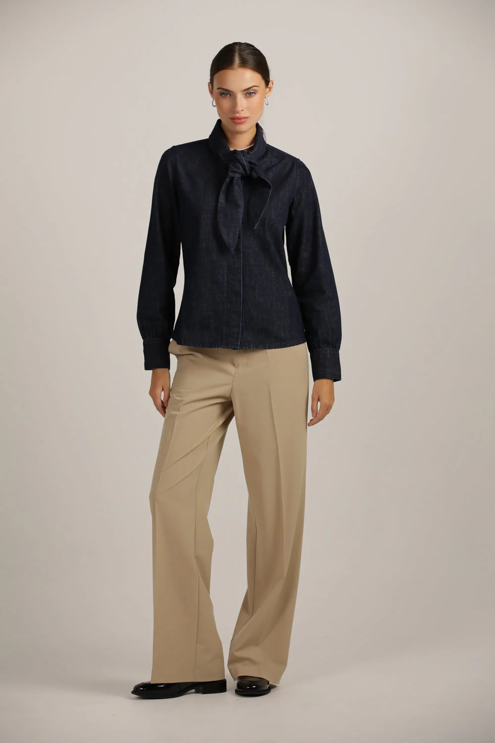 Buttoned Denim Shirt - Image 2