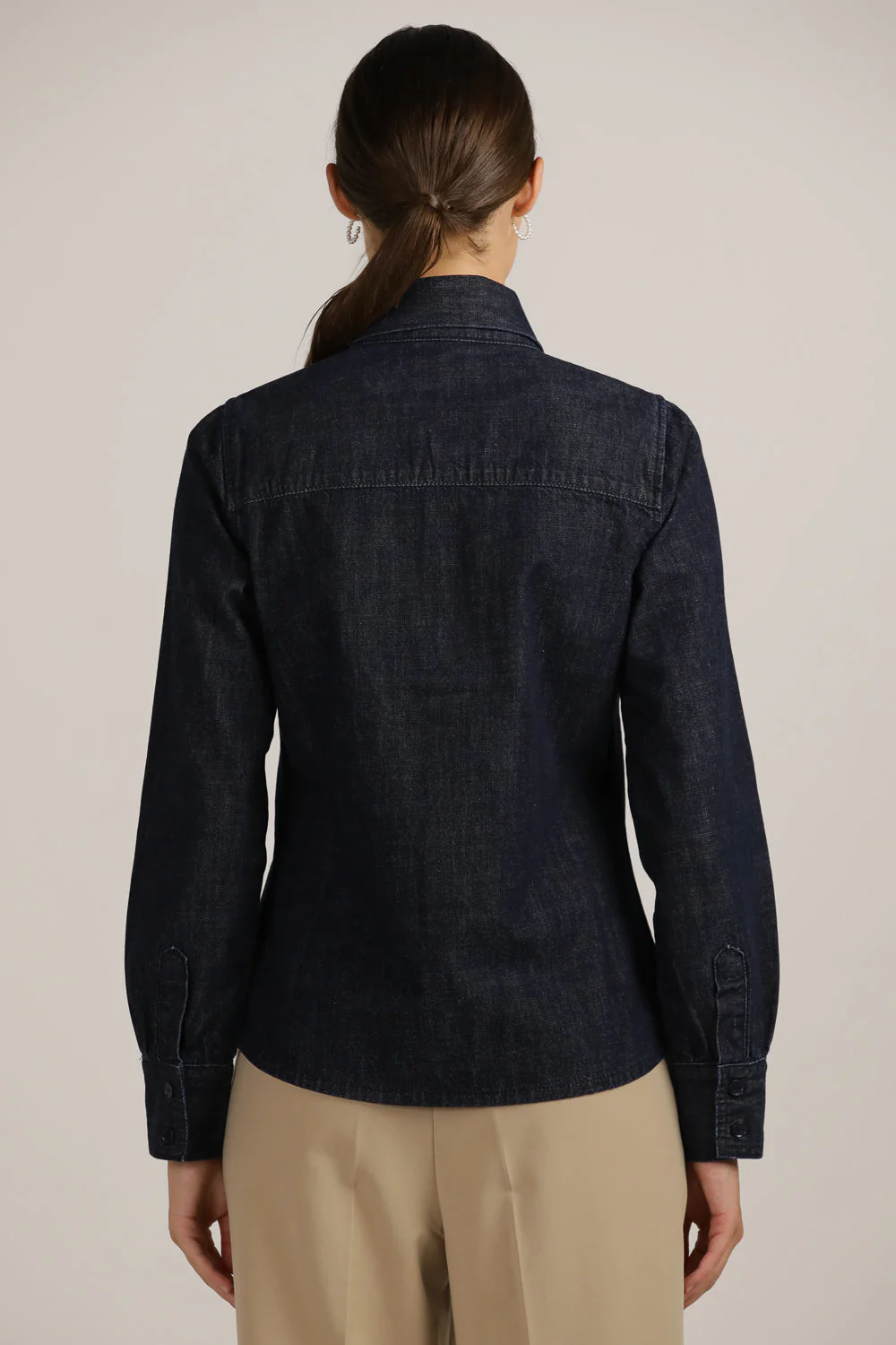 Buttoned Denim Shirt - Image 4