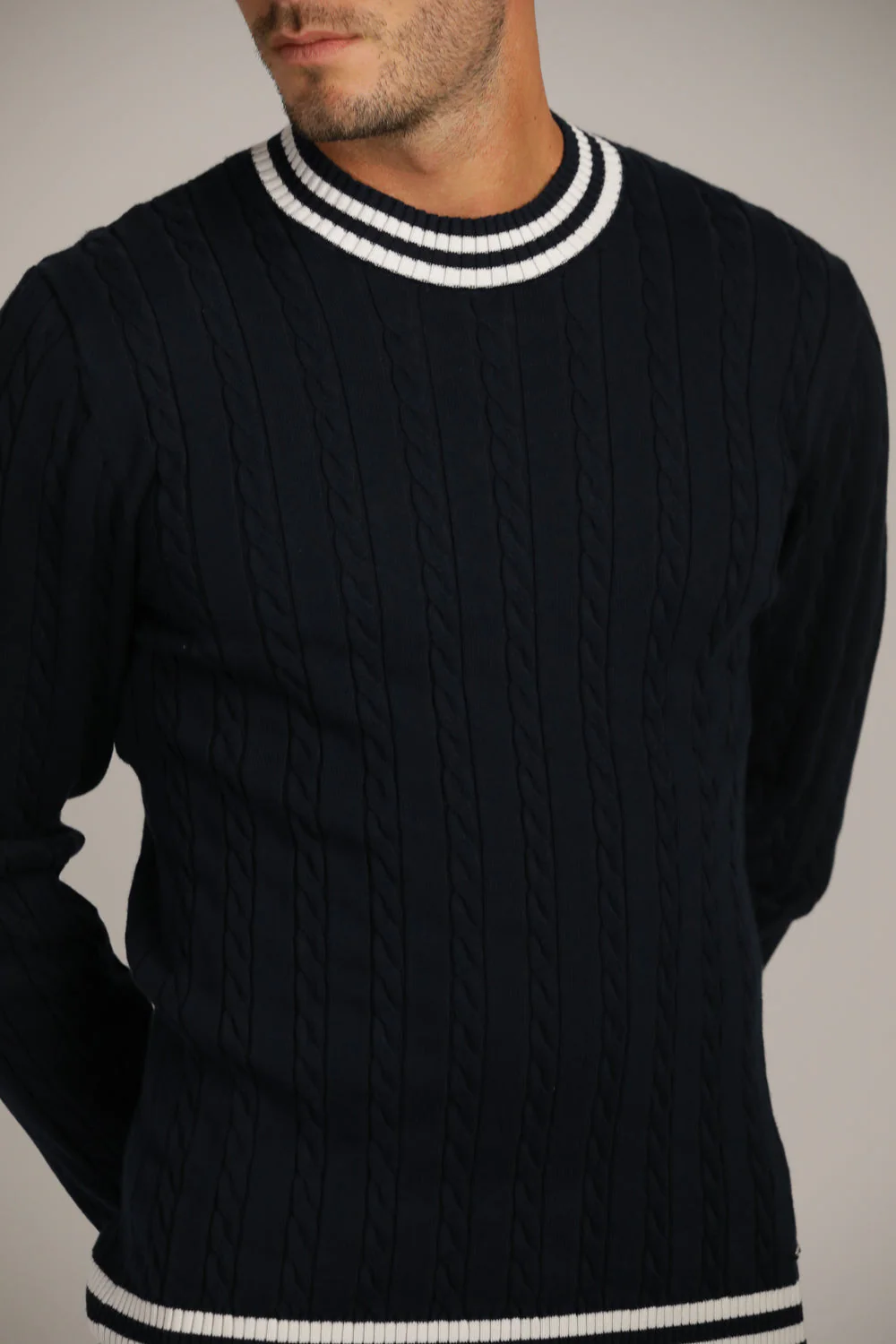 Cable Knit Crew Neck - Image 12