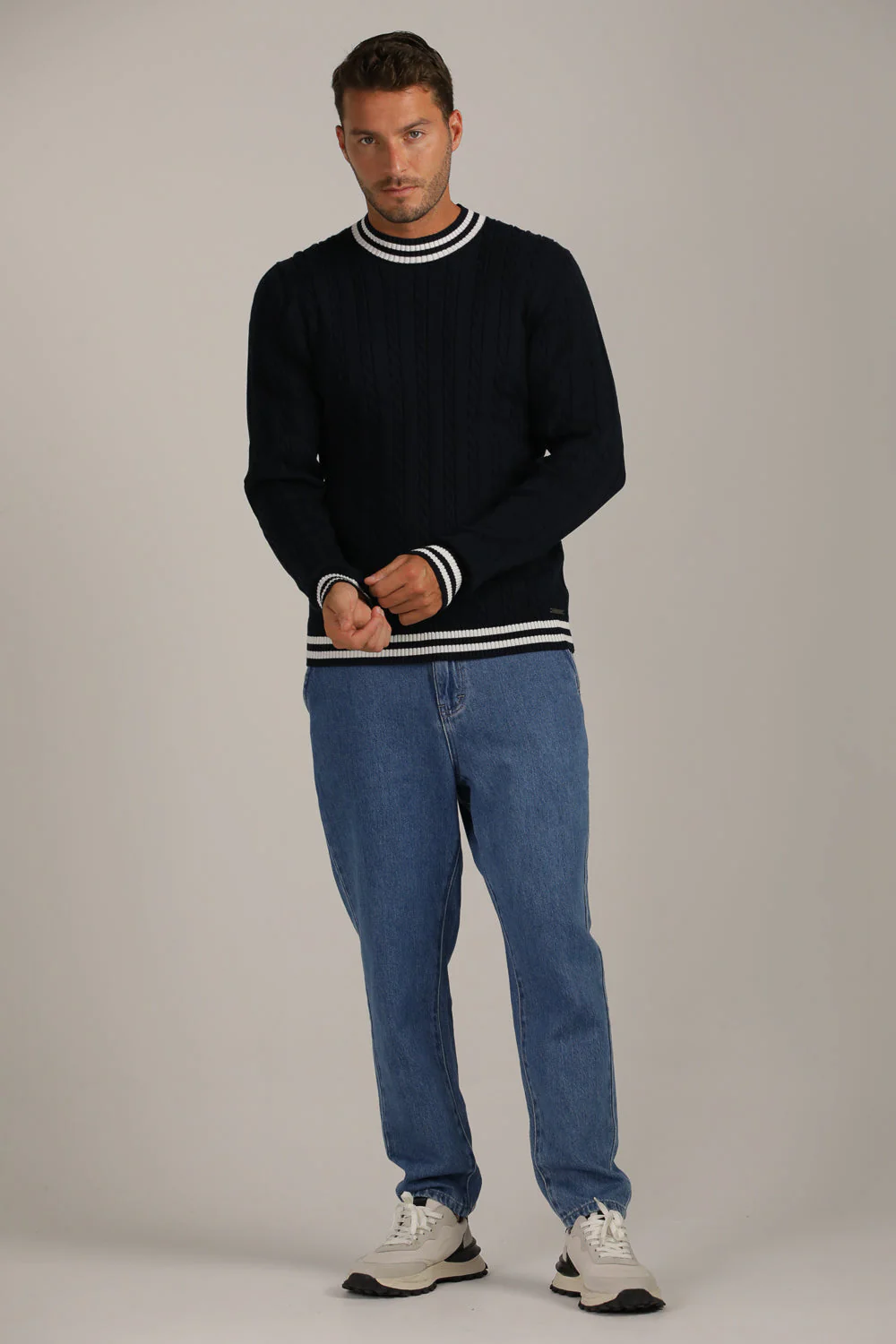 Cable Knit Crew Neck - Image 13