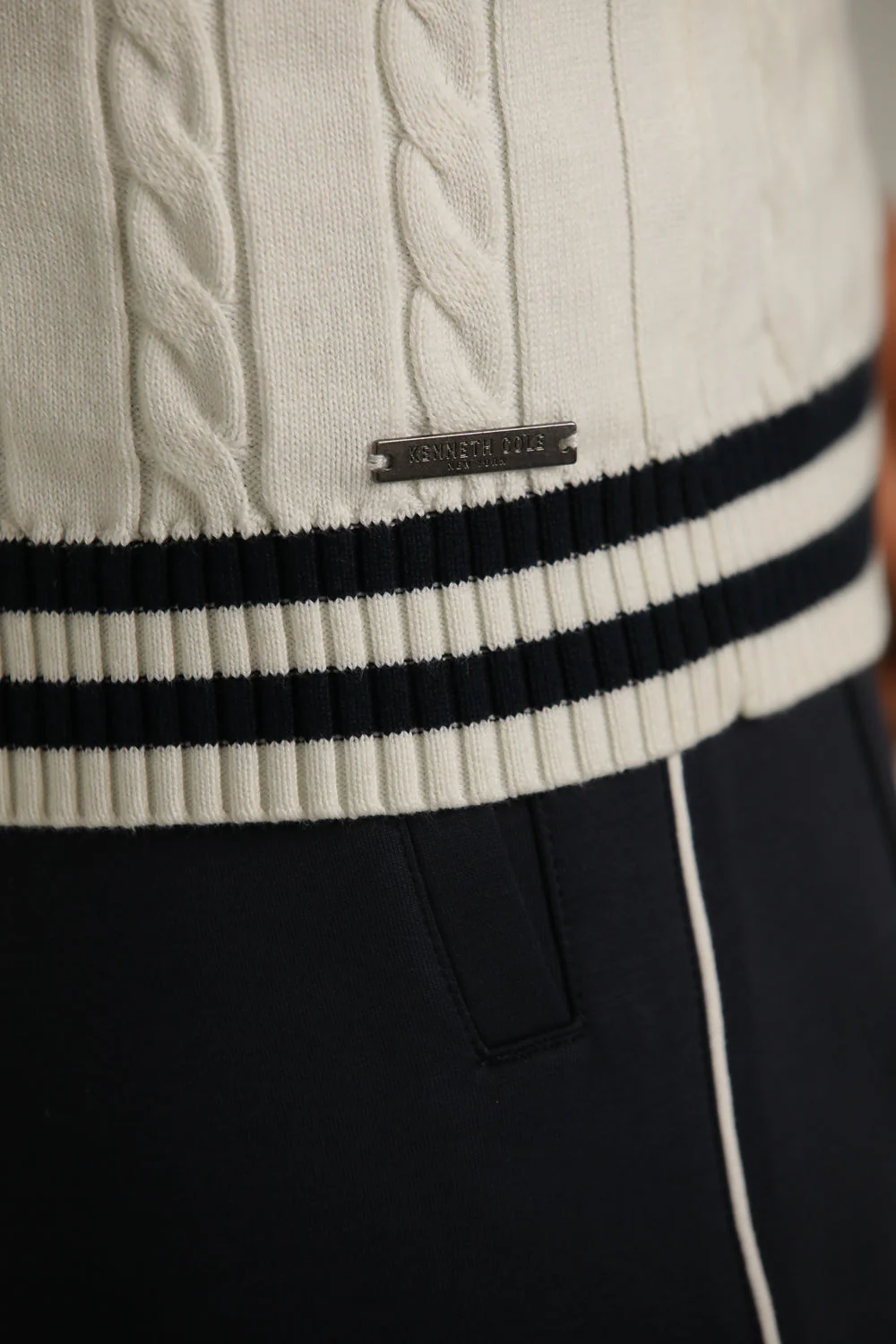 Cable Knit Crew Neck - Image 5