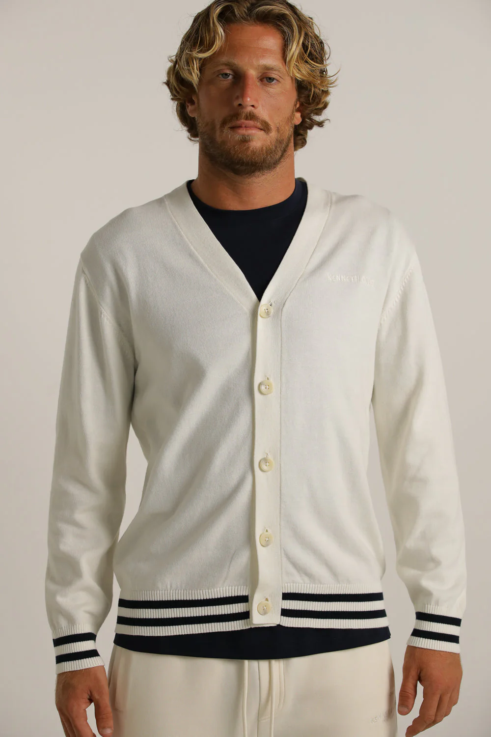 V Neck Button Cardigan - Image 11