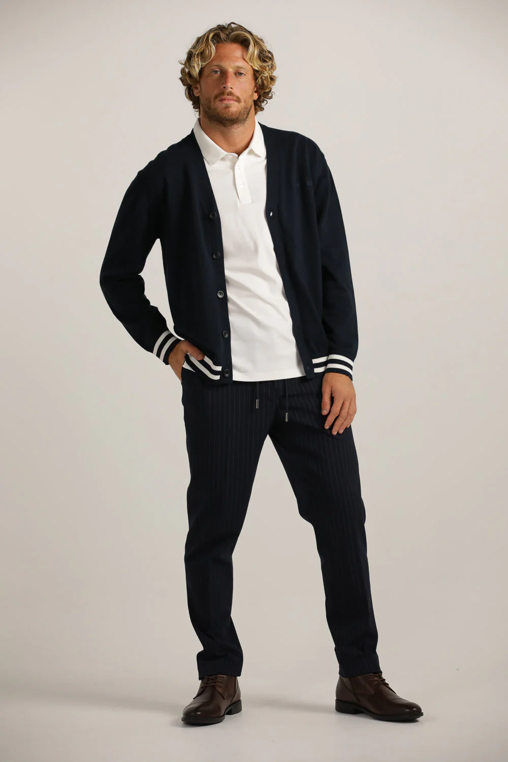 V Neck Button Cardigan - Image 17