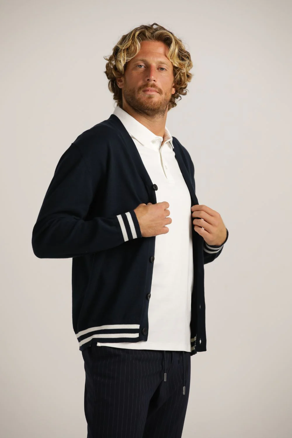 V Neck Button Cardigan - Image 25
