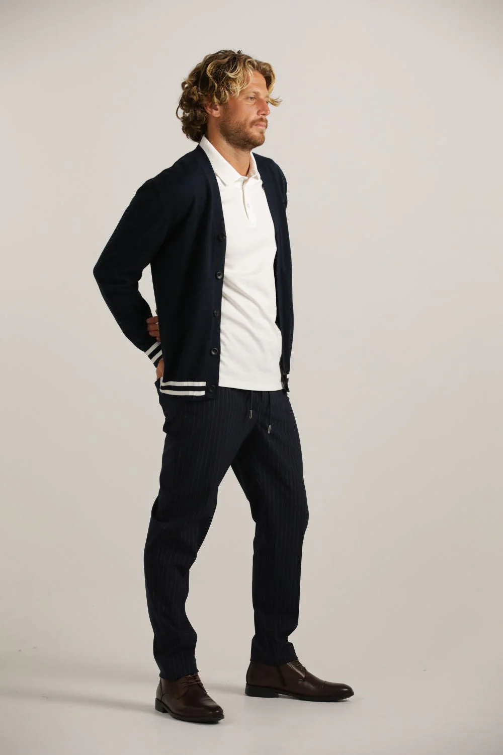 V Neck Button Cardigan - Image 26