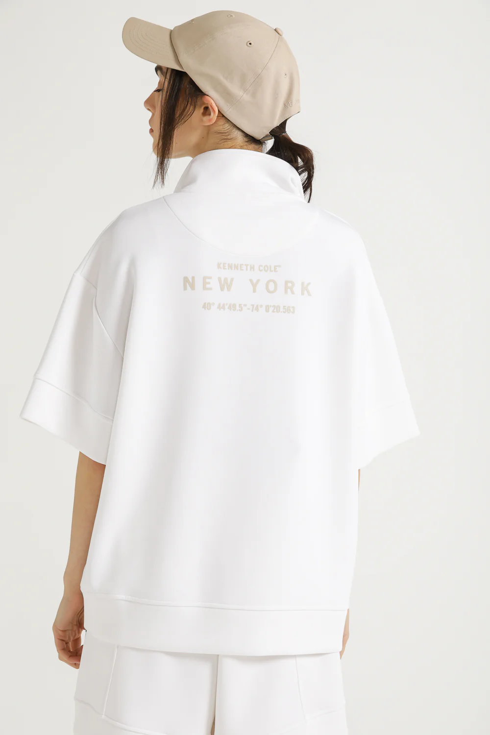 Cool Interlock Half zipped top - Image 2