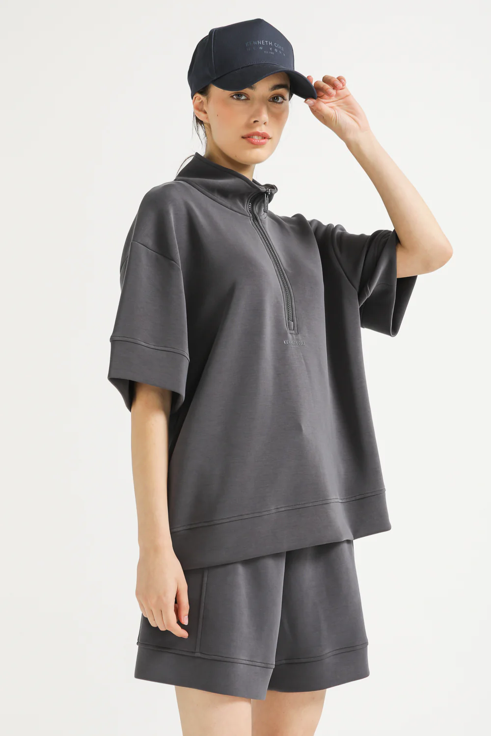 Cool Interlock Half zipped top - Image 7