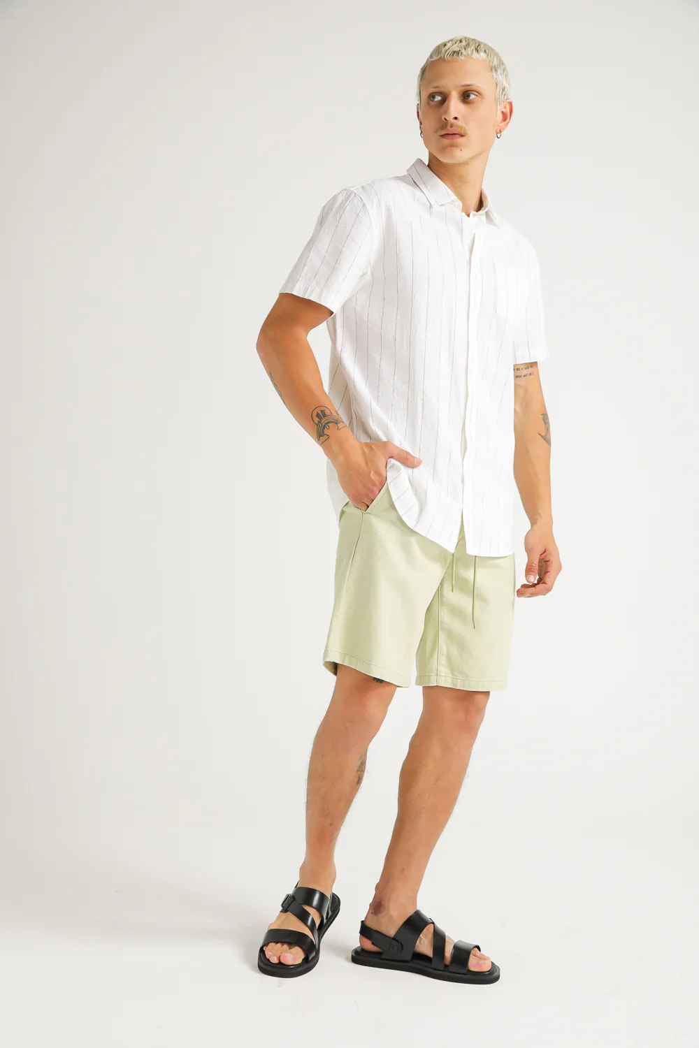 Cotton Bermuda Shorts - Image 4