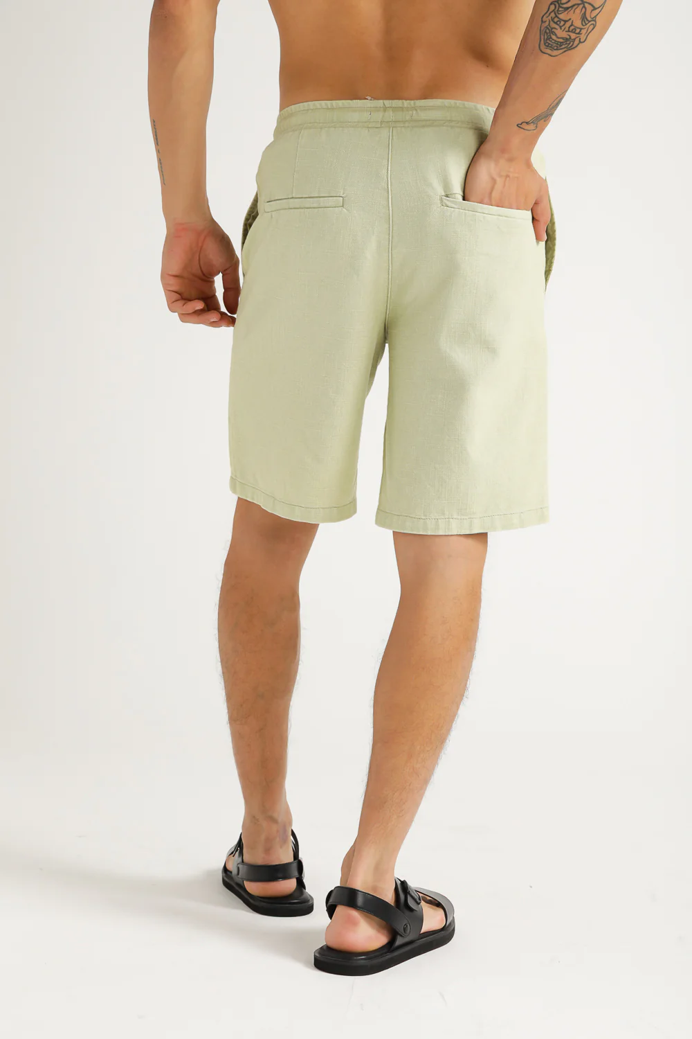 Cotton Bermuda Shorts - Image 6