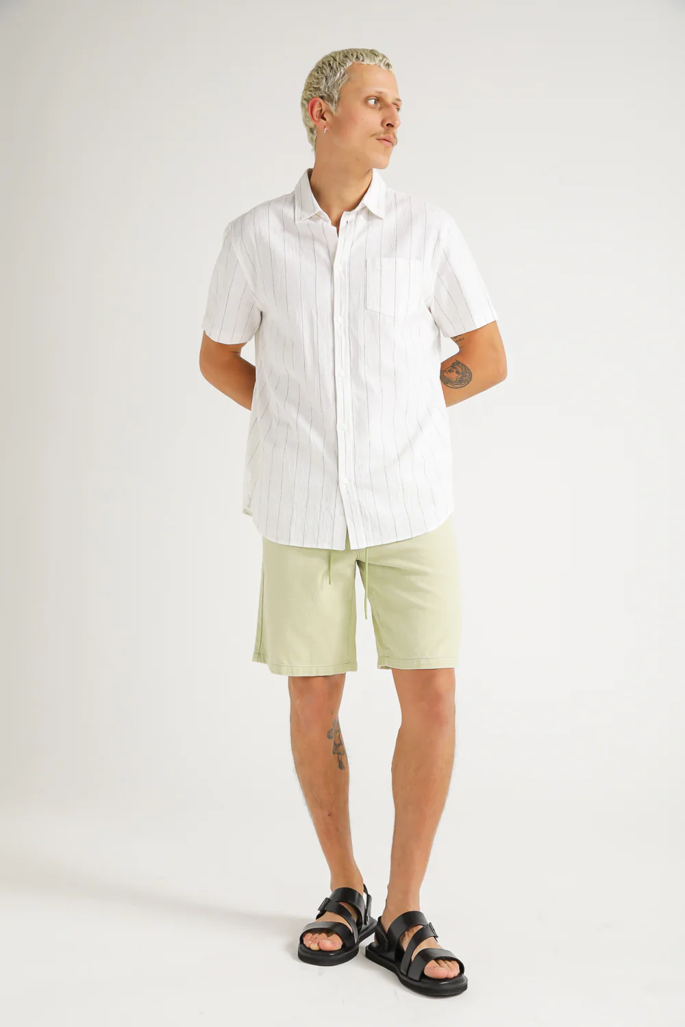 Cotton Bermuda Shorts - Image 7