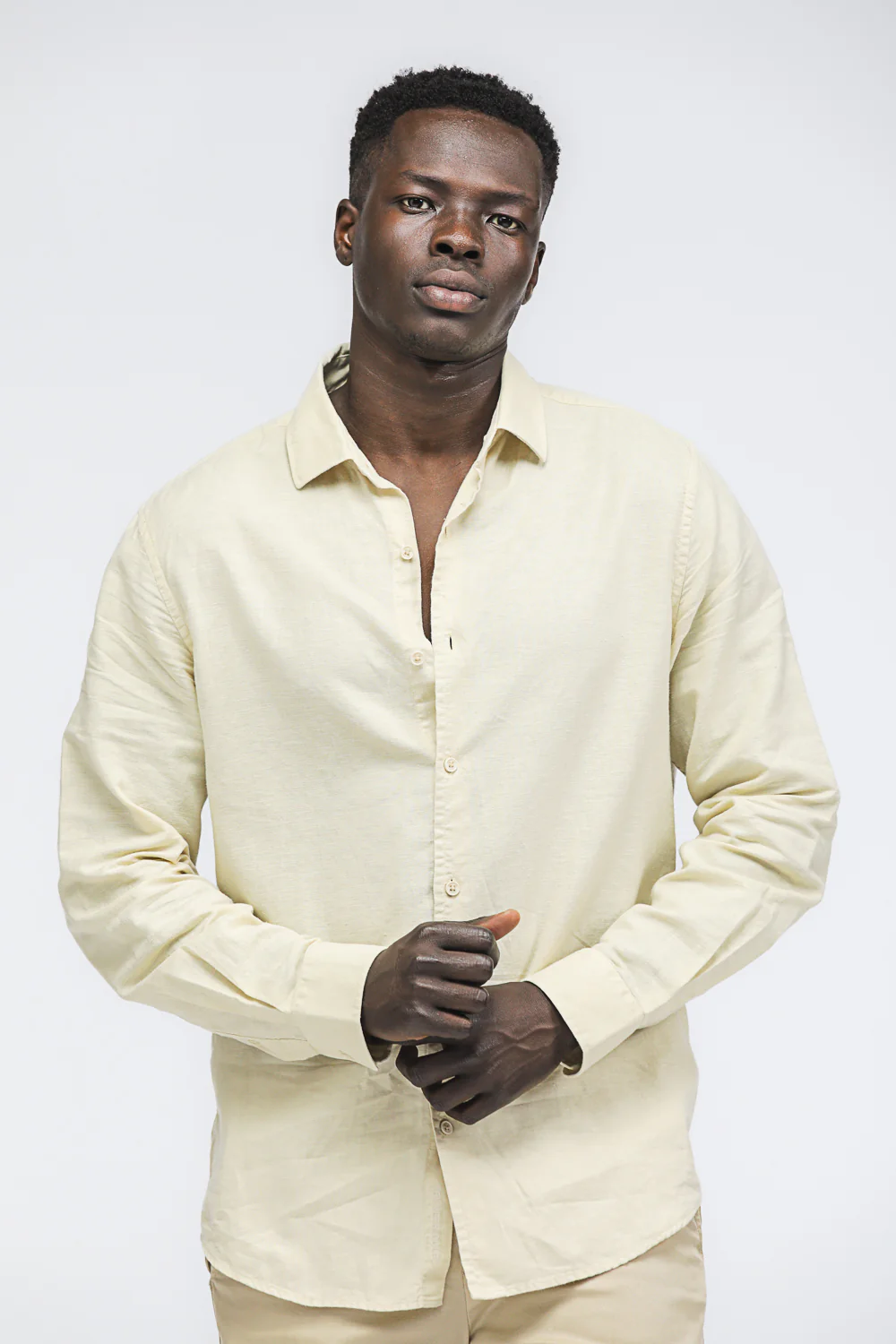 Button Down Linen Shirt - Image 3