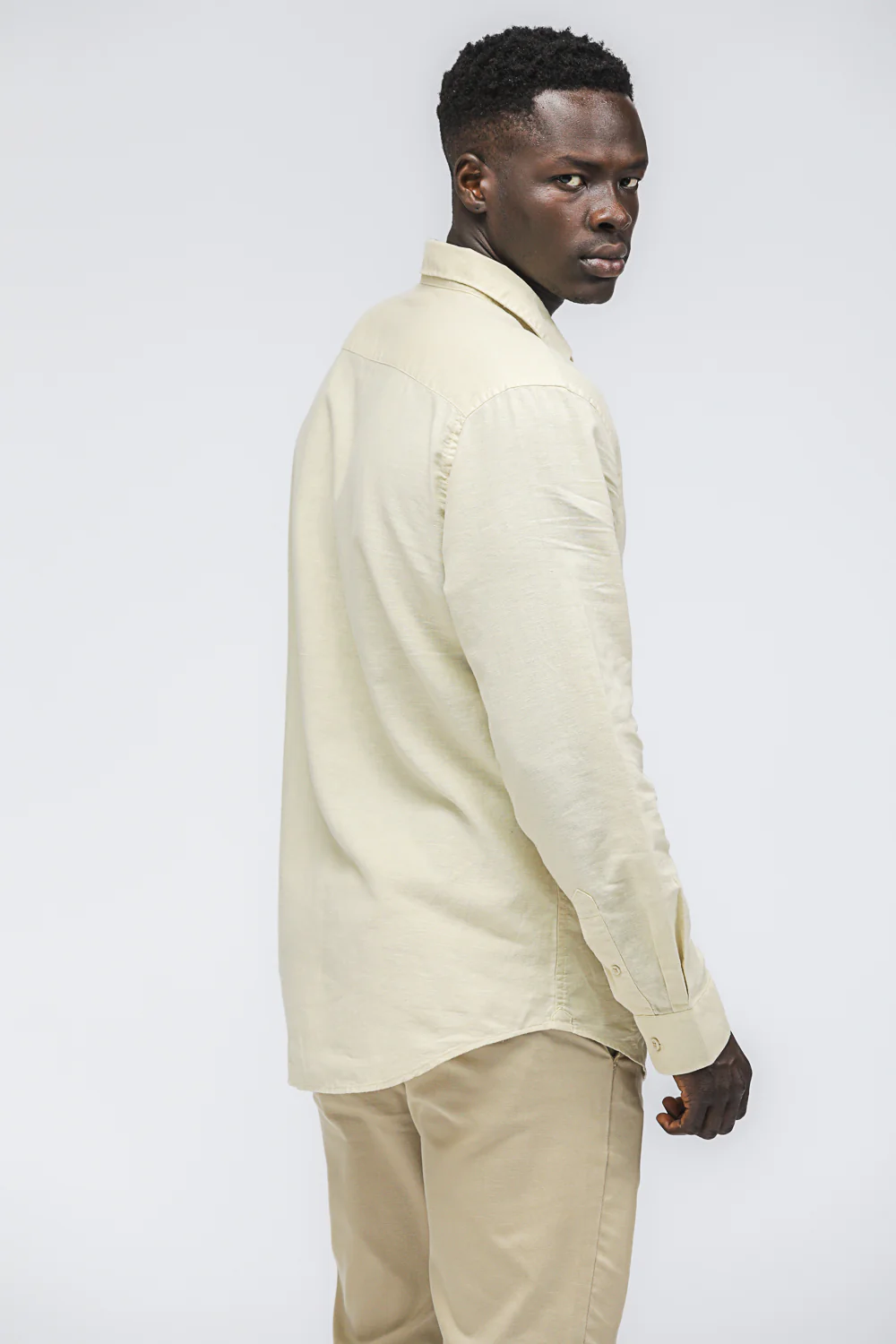 Button Down Linen Shirt - Image 4