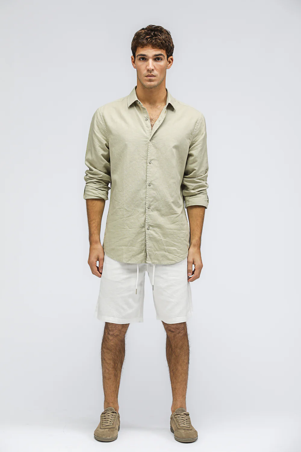Button Down Linen Shirt - Image 7