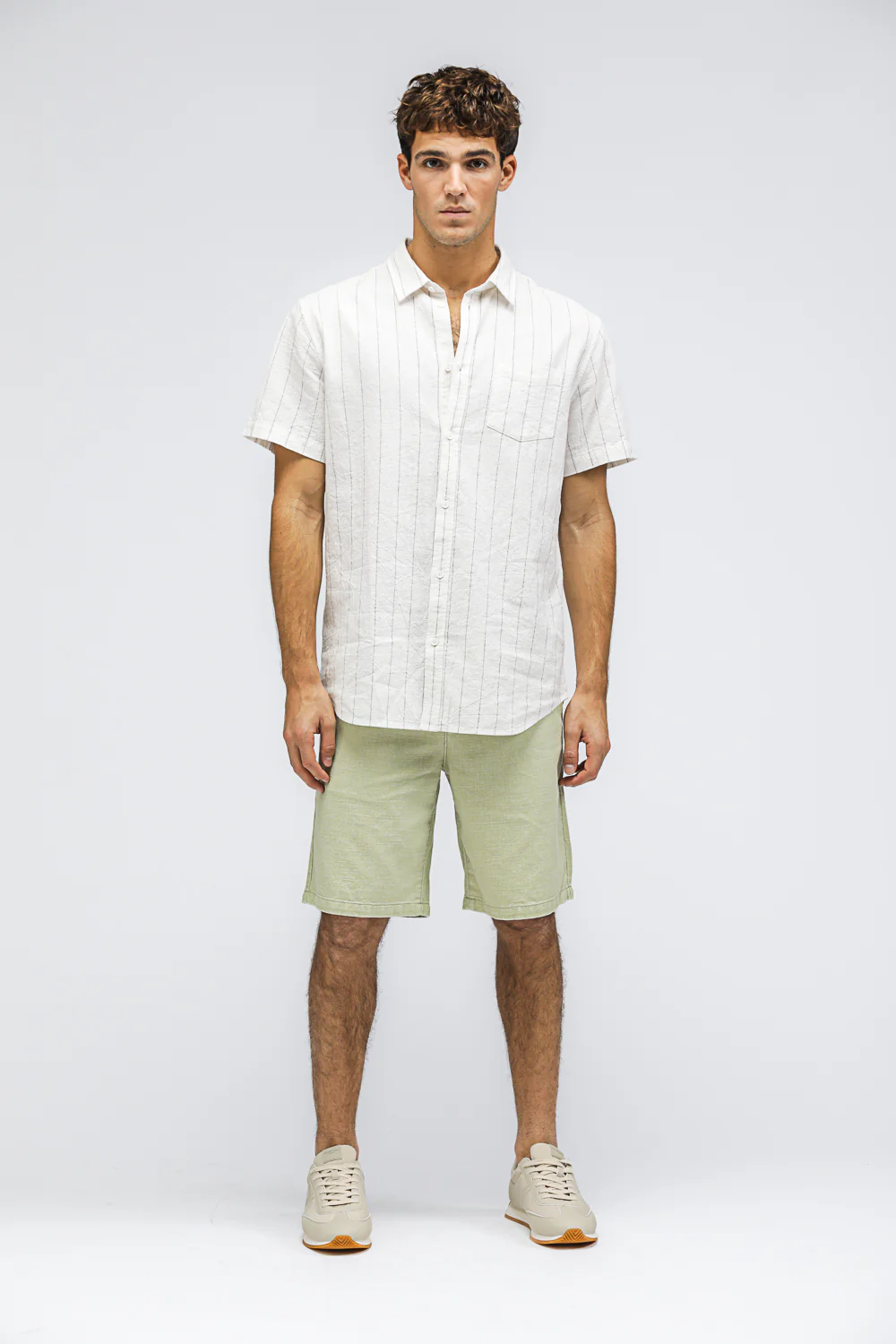 Striped Button Down Shirt - Image 5