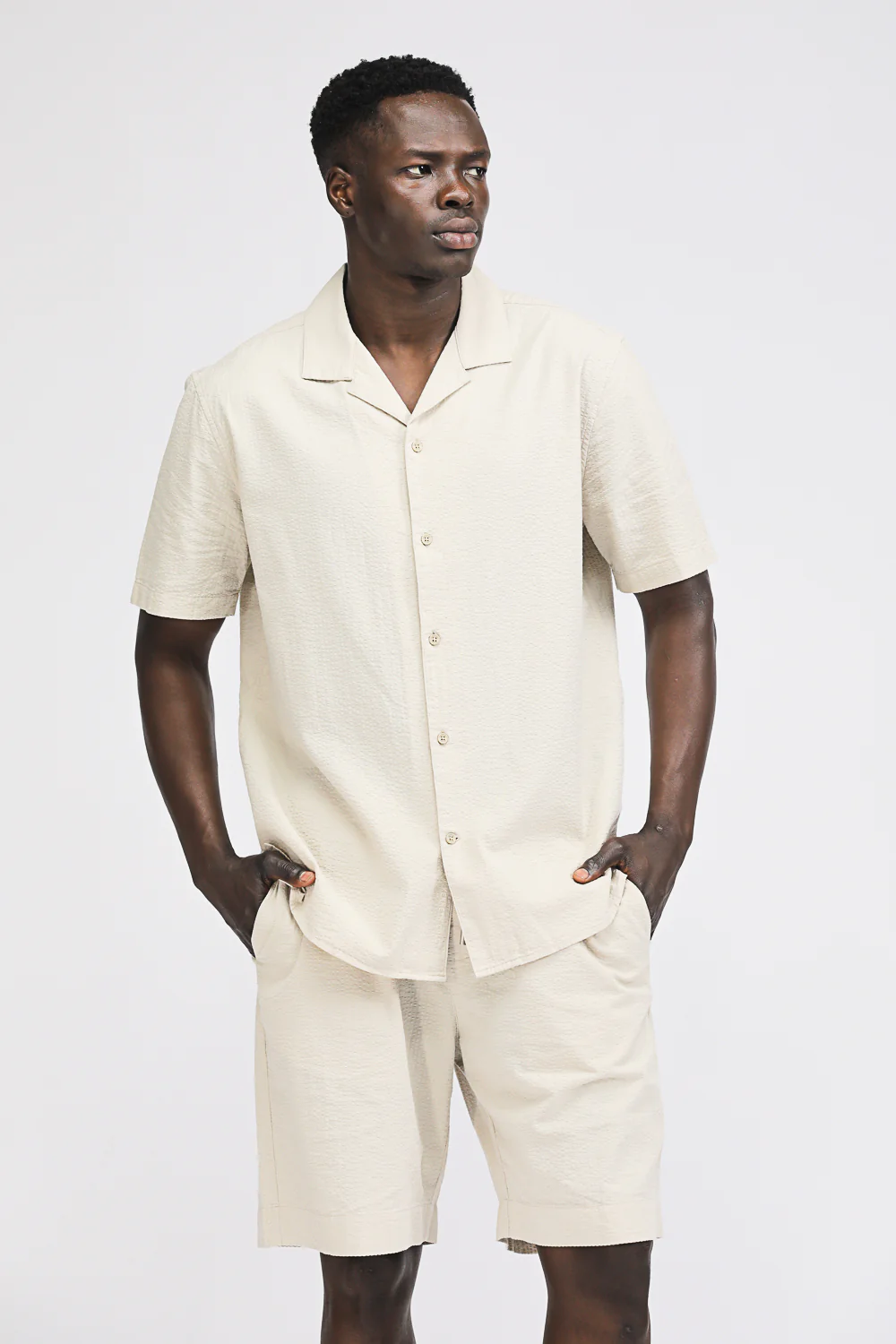 Cotton Button Down Shirt - Image 9