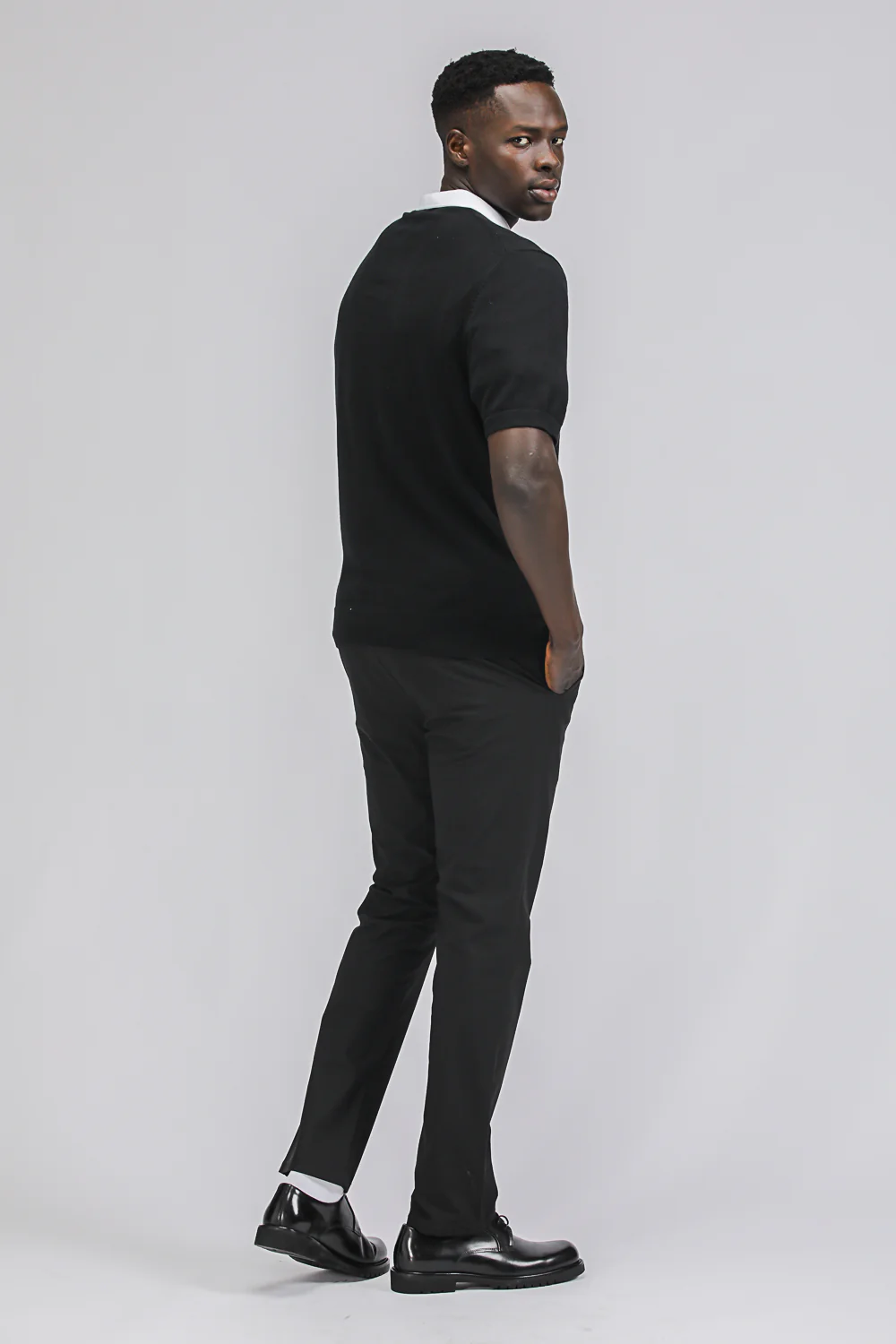 Crew Neck Boxey Fit Knit - Image 8