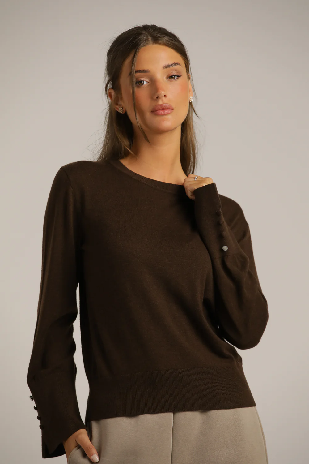 Ribbed Knit Top - Image 7