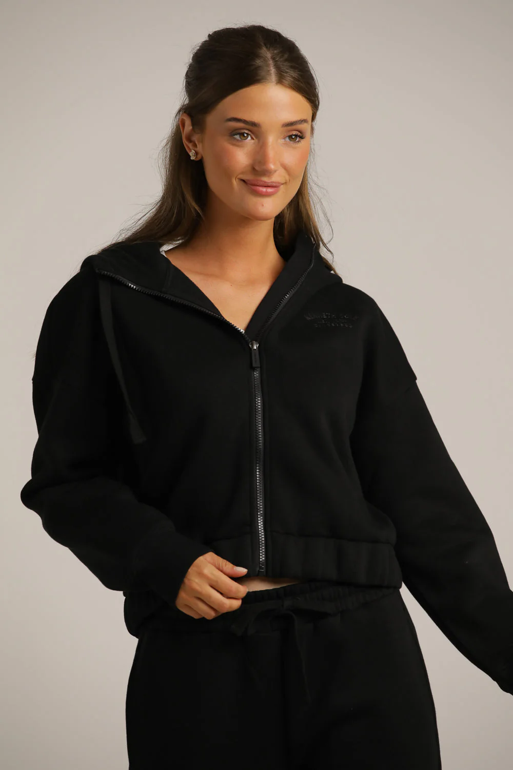 Cropped Hooded Jacket - Image 13