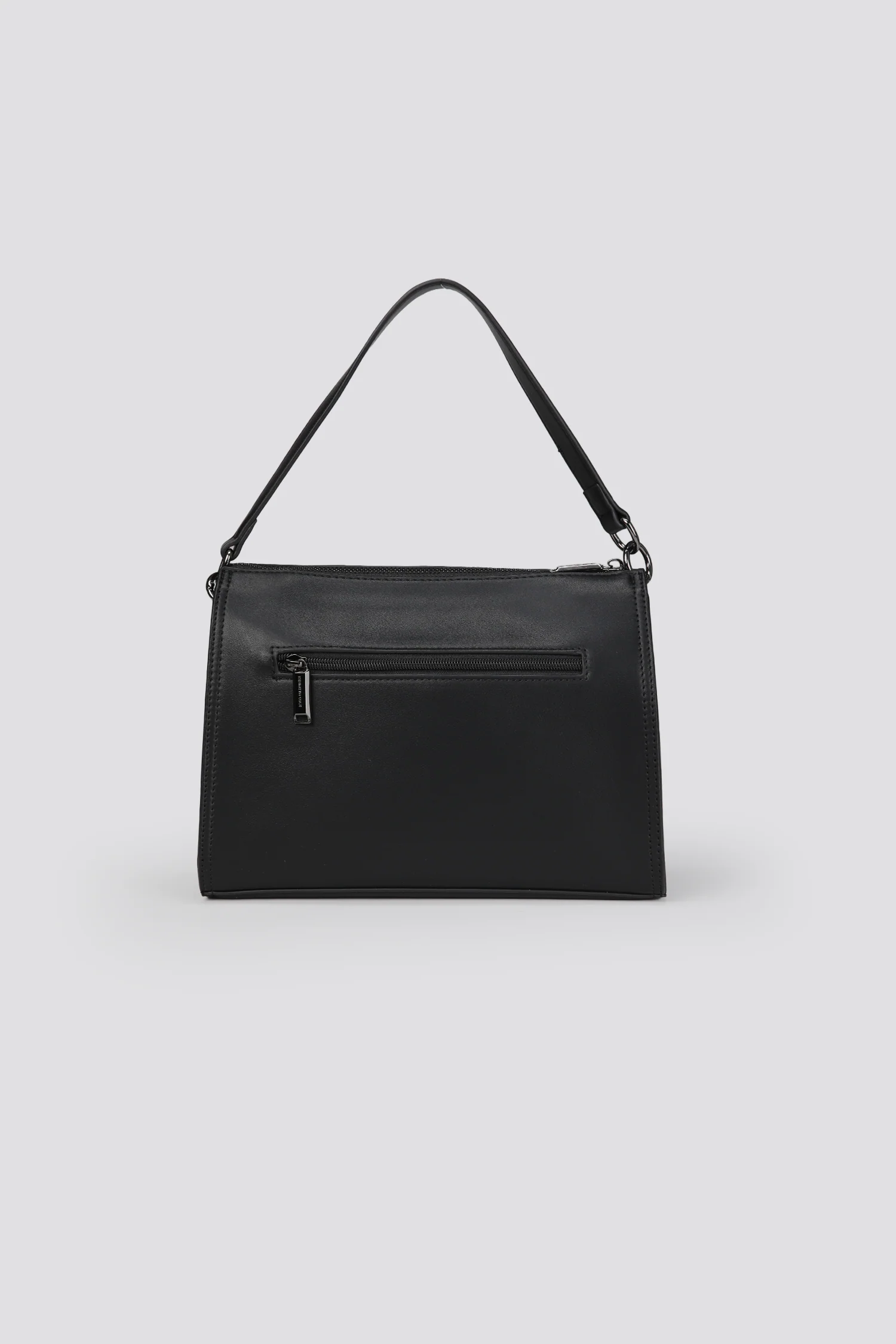 Faux Leather Handbag - Image 5