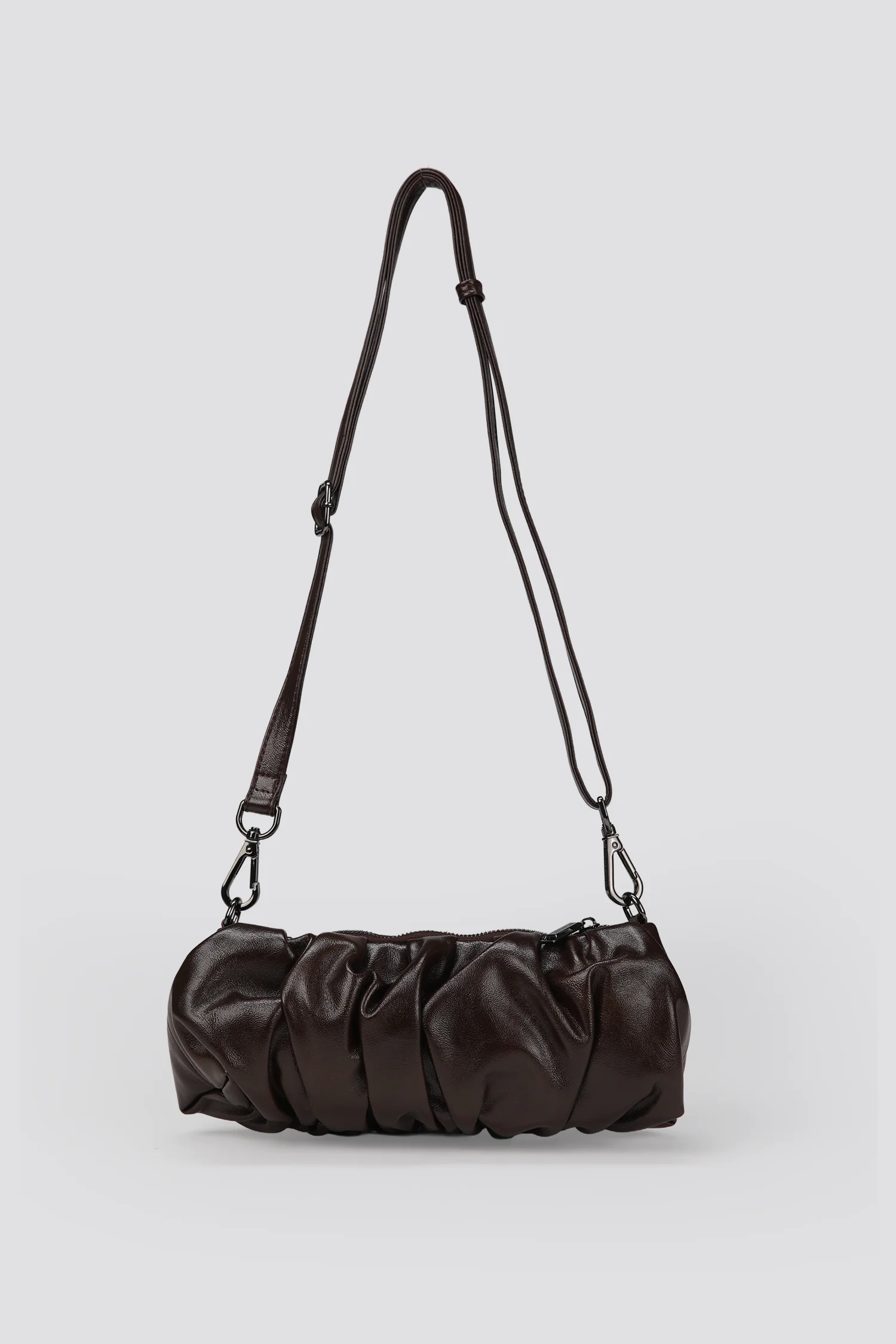 Ruched Crossbody Bag