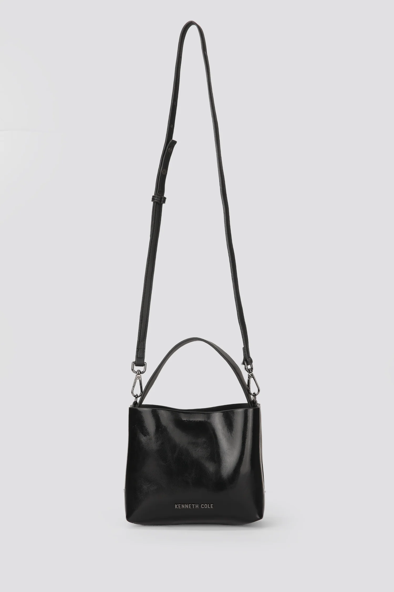 Glossy Top Handle Bag - Image 3