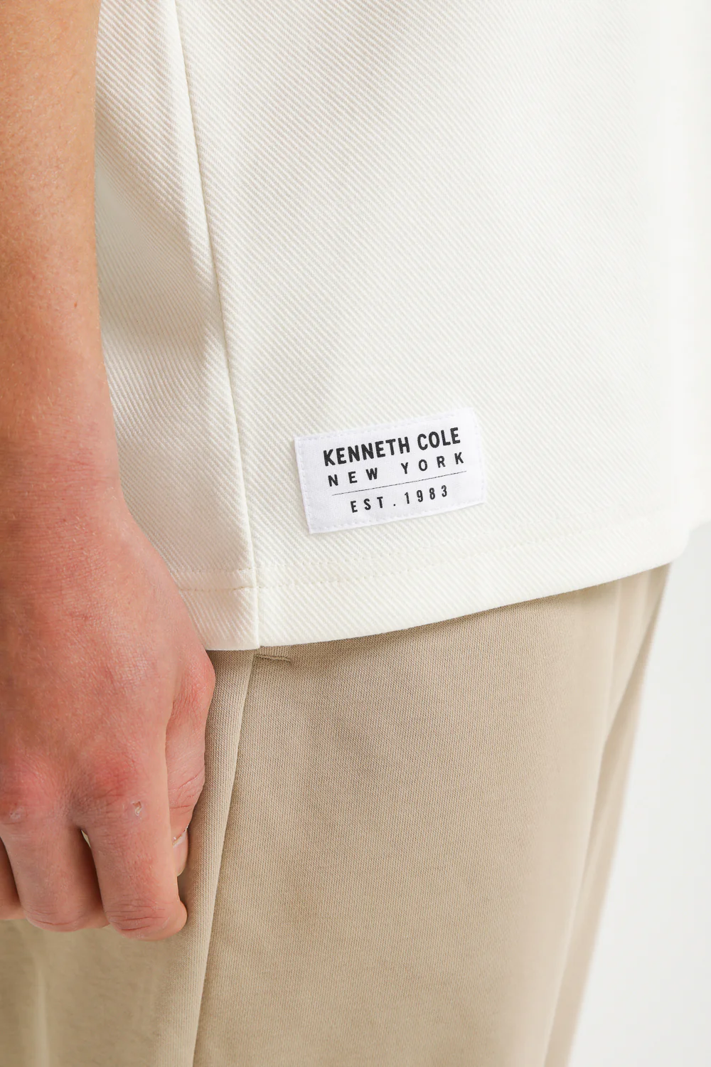 Diagonal Interlock T shirt - Image 2