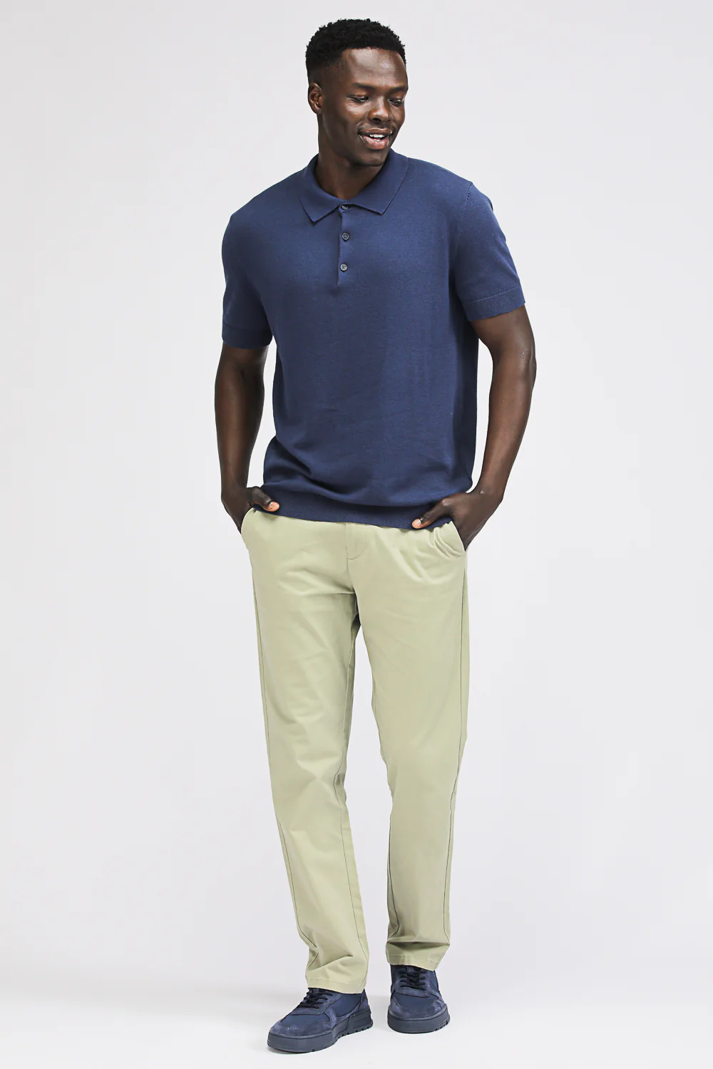 Straight Leg Trousers
