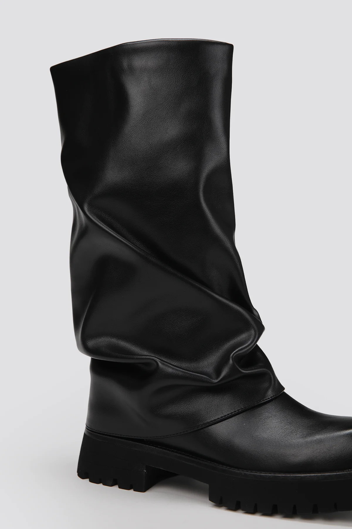 Faux Leather Boots - Image 7